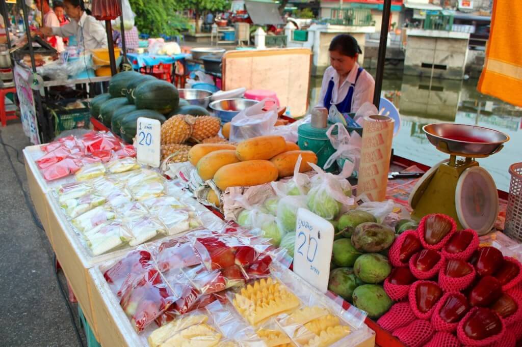 Thailand street food fruit